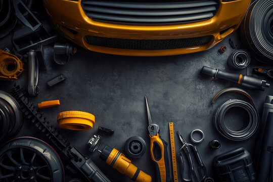 Various automotive parts collection