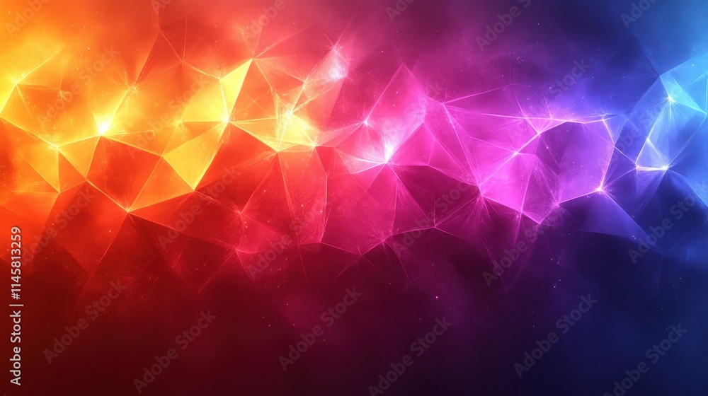 Poster abstract background polygonal shape design modern pattern illustratio