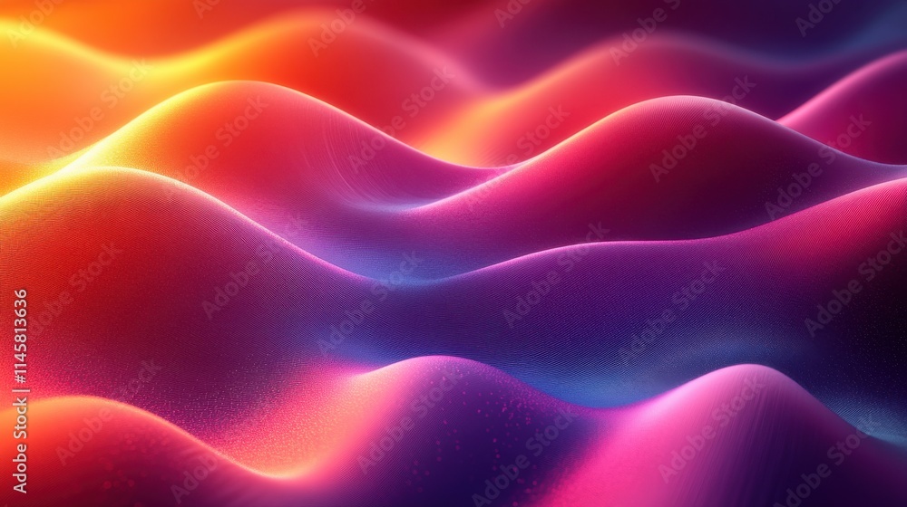 Poster abstract background striped wavy shape design modern pattern with lines illustratio