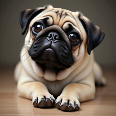 Obraz premium bulldog puppy