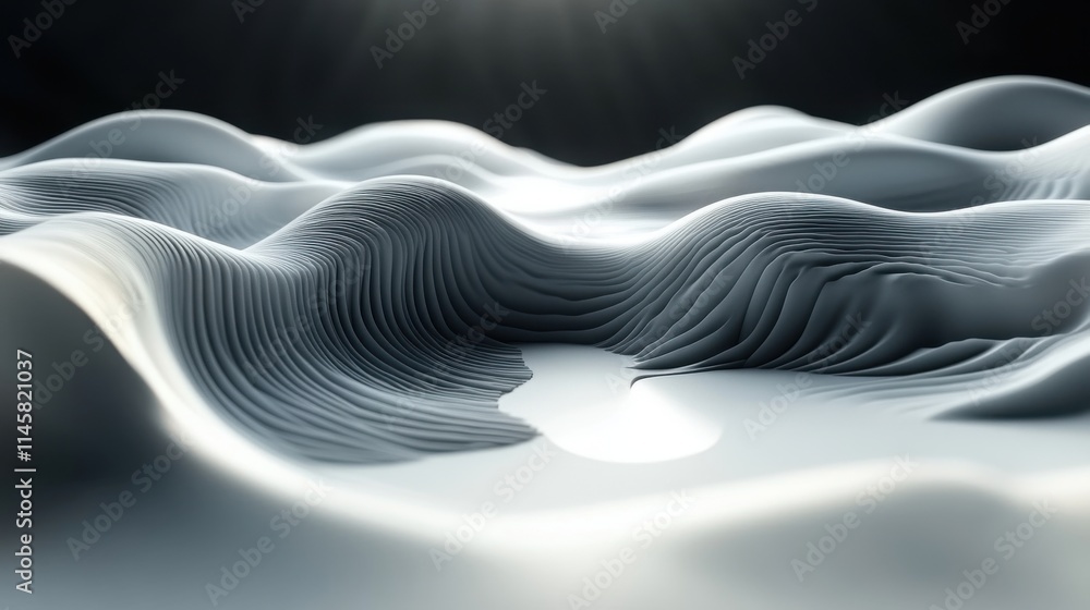 Aufkleber abstract motion design with distorted lines seamless looped animatio