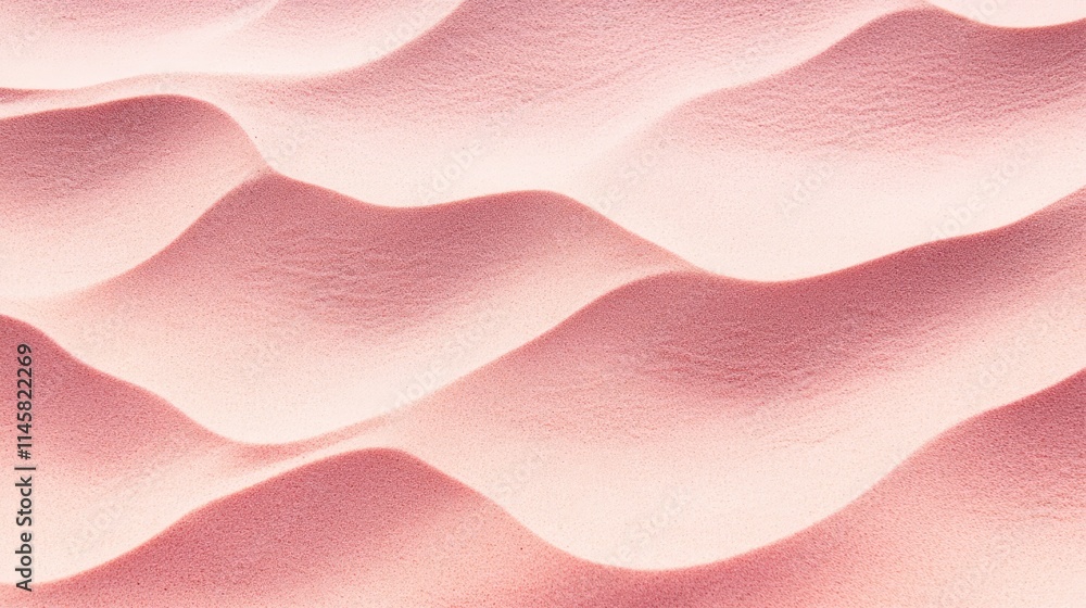 Aufkleber soft pink sand texture creating gentle waves for background design and artistic use.