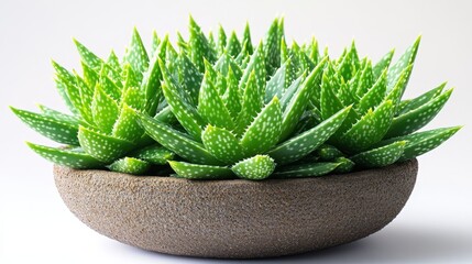 aloe close up stock image isolated on a white background aloe