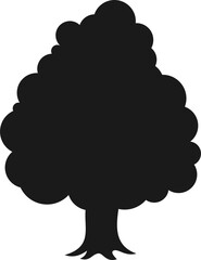 Winter Trees Silhouette