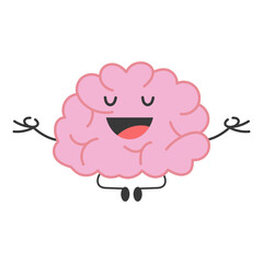 Brain Mental Health Illustration