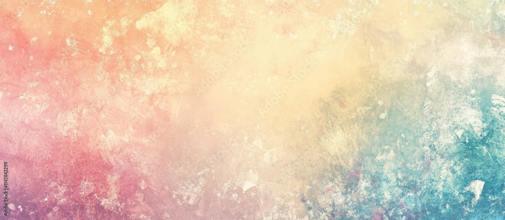 Poster soft vintage bokeh background with colorful hues and a dreamy abstract texture for creative design a