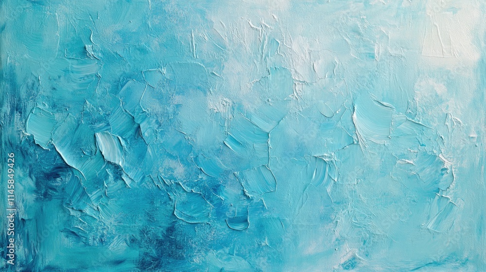 Aufkleber texture of vintage turquoise abstract wall with a rough and decorative finish creating a serene and 