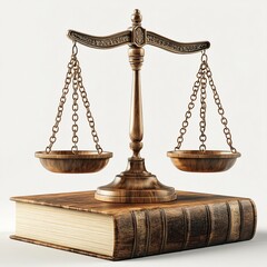 Justice Scales Law Book Legal Concept Balance Equality Law Court Judge Justice Symbol Fairness