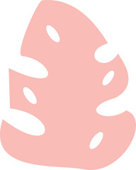 Abstract Plant And Leaves Element 