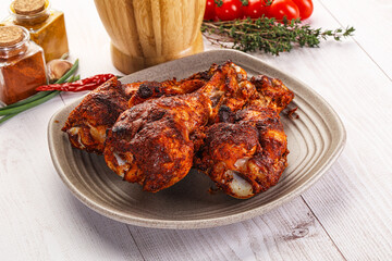 Indian tandoori turkey shoulder wing