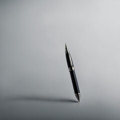 A pen hovering mid-air with no visible support.