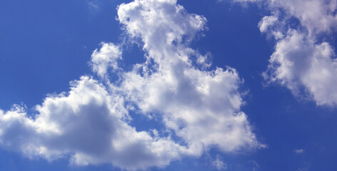 Fototapeta premium Clear sky nature background texture