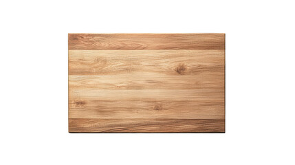 Natural bamboo cutting board kitchen image with transparency background minimalist top view culinary concept