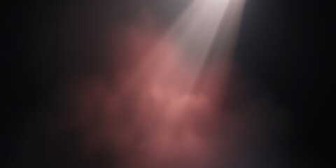 Dark Red Smoke and Light: An Ethereal Abstract Image