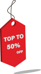 Offer Tag Discount Tag Special Offer Vector Illustration 