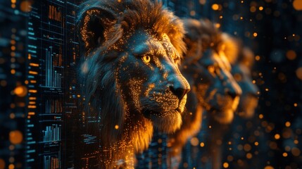 Digital Lions: Majesty in the Technological Realm
