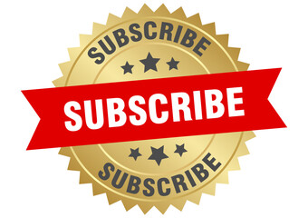 SUBSCRIBE label, sign, seal