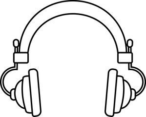 Headphone Icon Outline