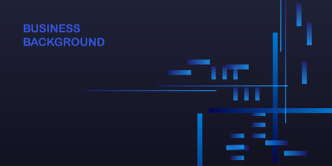 odern blue creative economy investment report chart arrow up illustration background