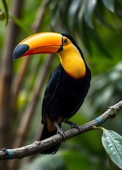 Obraz premium toucan on a branch