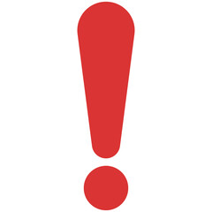 red exclamation mark