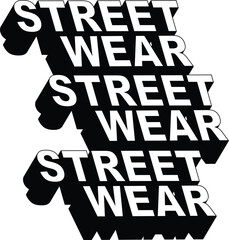 A striking graphic design featuring the phrase 