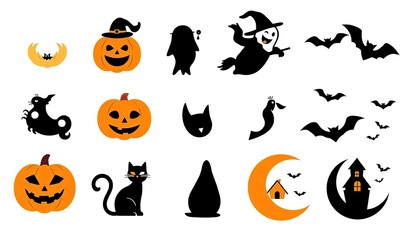 Halloween Icons Set