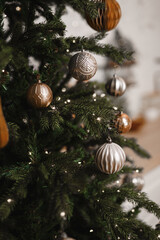 christmas tree decorations, Dressed up Christmas tree. 