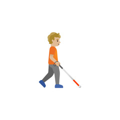 Person with Cane Emoji