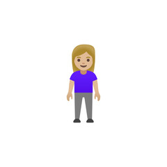 Woman Standing Emoji