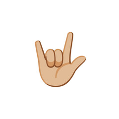 Sign of the Horns Emoji