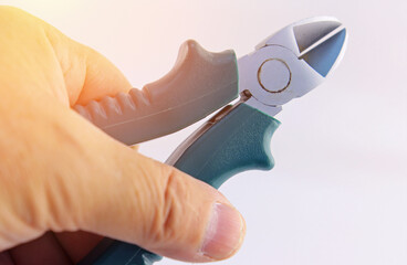 Tools for assembling an electrical switchboard in the workplace.