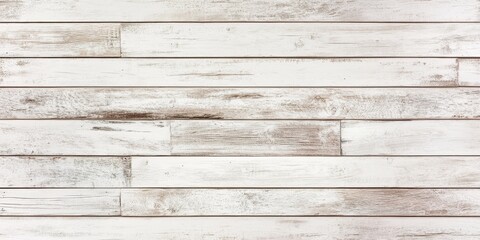 Obraz premium A background featuring textured white wooden planks creates a rustic and appealing wall design, emphasizing the natural characteristics of wood.