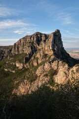 Beautiful mountain landscape and sky