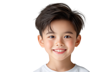 Charming portrait of a young boy with missing tooth, glimpse into childhood innocence