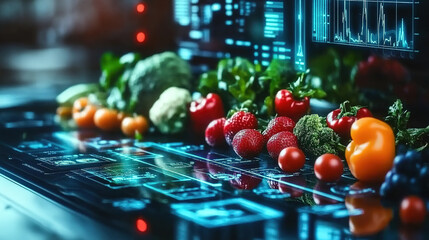 Futuristic AI-Driven Personalized Diet Plans: A digital platform that provides personalized diet recommendations based on AI analysis of health data.