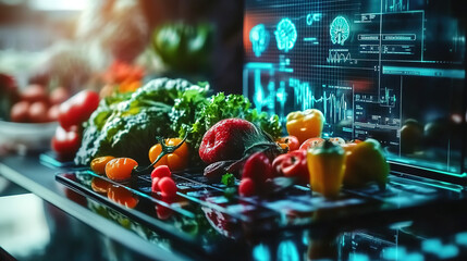 Futuristic AI-Driven Personalized Diet Plans: A digital platform that provides personalized diet recommendations based on AI analysis of health data.