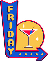 lettering friday on the road sign text