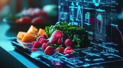 Futuristic AI-Driven Personalized Diet Plans: A digital platform that provides personalized diet recommendations based on AI analysis of health data.