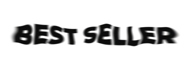 text best seller noise distortion effect