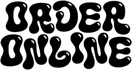 lettering order online with glares text