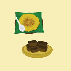 Indonesian Food Illustration 
