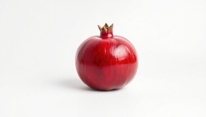 Pomegranate Isolated On White Background