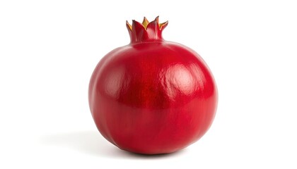 Pomegranate Isolated On White Background
