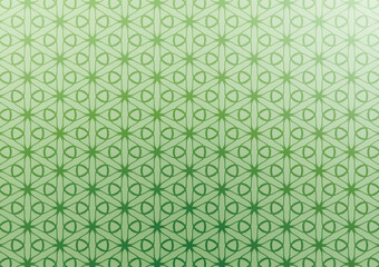 Net green pattern line art abstract background