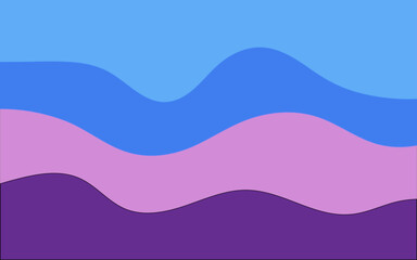 abstract background with waves