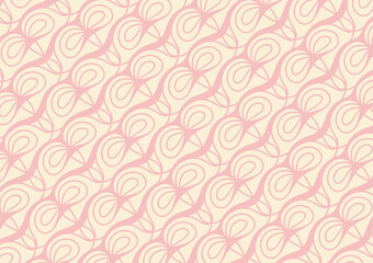 Soft pattern wave pink cute art background
