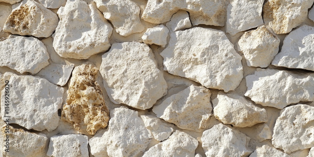 Poster limestone wall texture showcasing unique patterns and details, emphasizing the captivating character