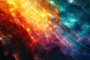 abstract textures radiant multi-layered colors background light fantasy glow space bright