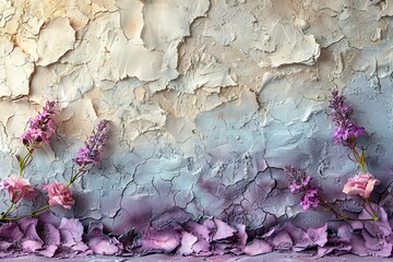 soft, dreamy textures in shades of lavender and cream, free for text